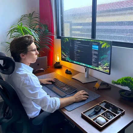 Jose Herrera working as a software developer